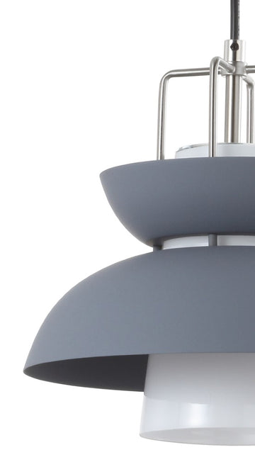 Paul 11" Farmhouse Metal LED Pendant - JONATHAN Y